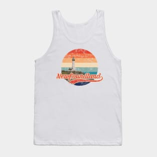 Vintage Lighthouse || Newfoundland and Labrador || Gifts || Souvenirs || Clothing Tank Top